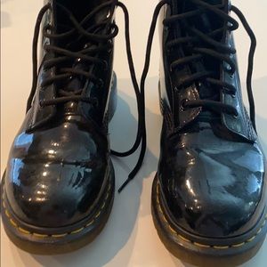 Doc Martens patent leather boots